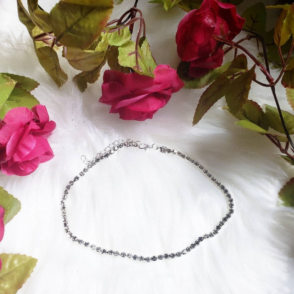 Embry ♡ Silver Choker - Picture 1 of 4
